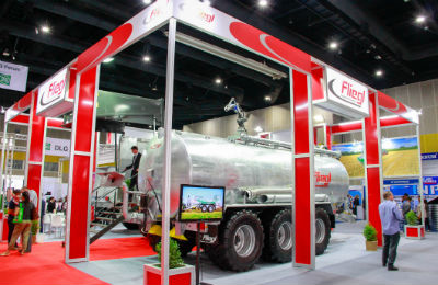 Booths at Agritechnica Asia trade show