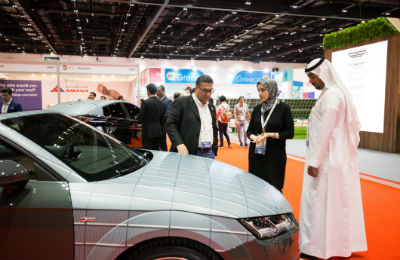 Car at Big 5 Solar event