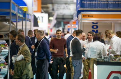 Crowd at UK Construction Week