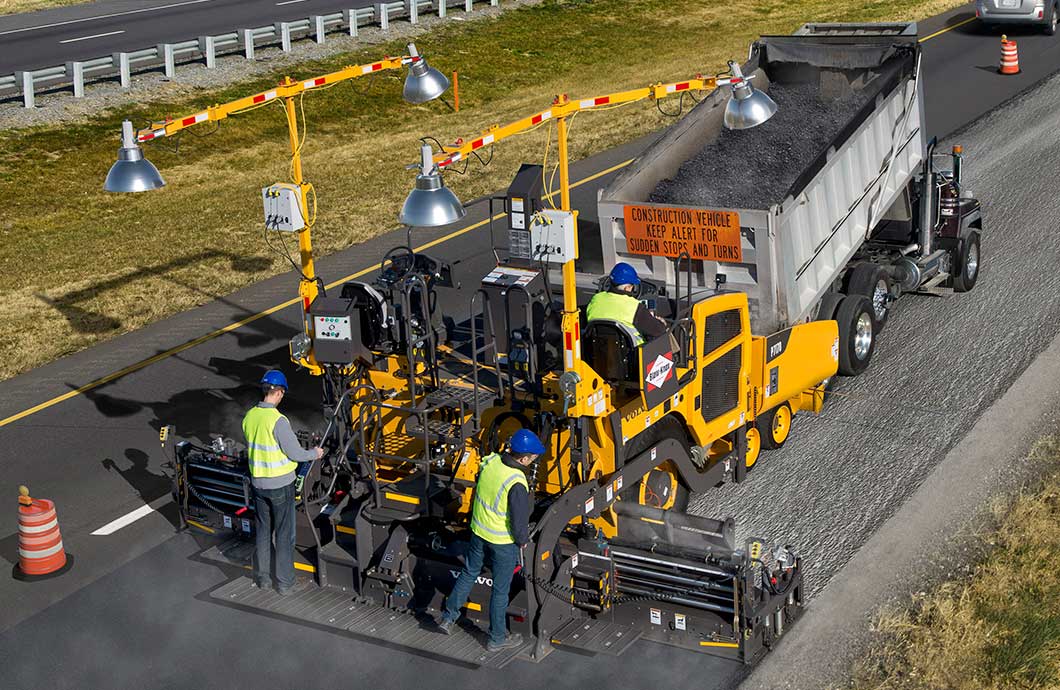 Volvo Million Ton Guarantee for Pavers