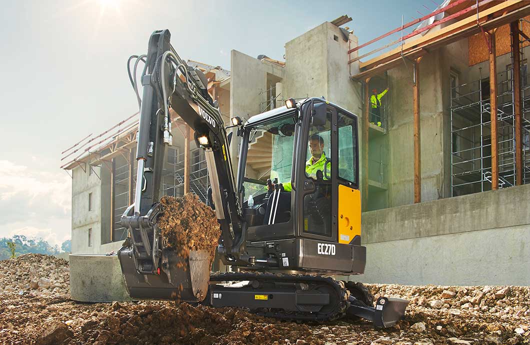 Volvo EC27D Compact Excavator