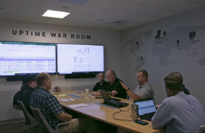 Volvo Active Care Direct war room