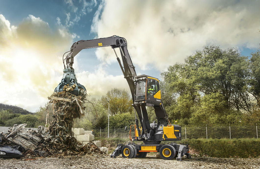 Volvo EW240E Material Handler