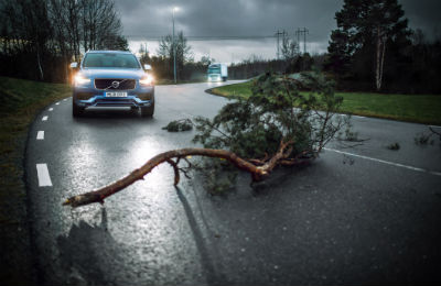 Connected Safety system detects a hazard